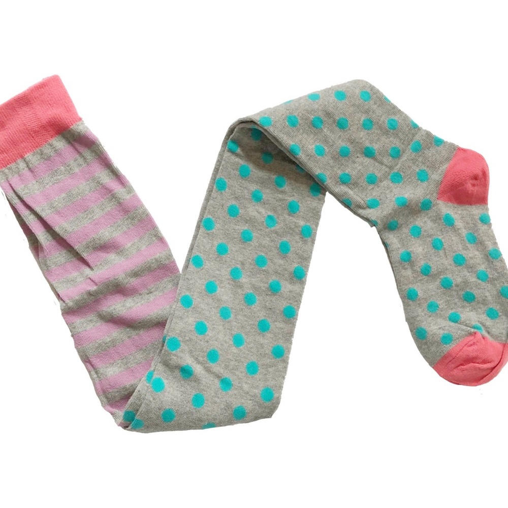 NWT Matilda Jane Teal Dot Tights 8-10y